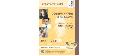 Flyer der Mozartwochen Eifel