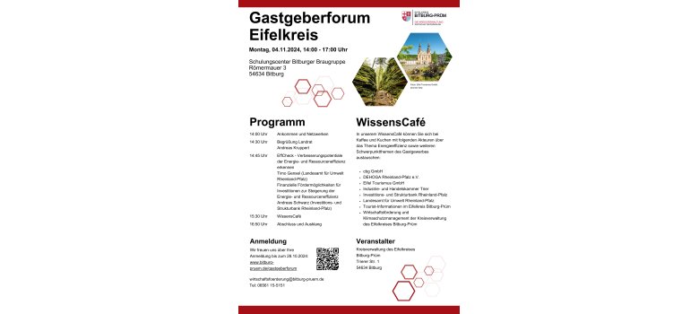 2. Gastgeber Forum Flyer